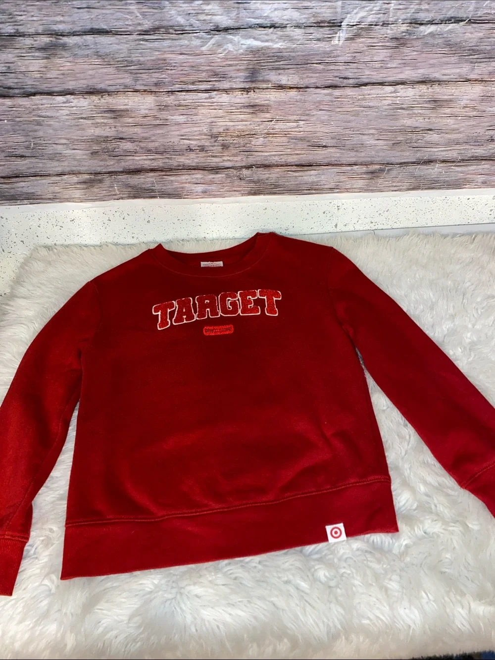 Target Red Kids Sweatshirt